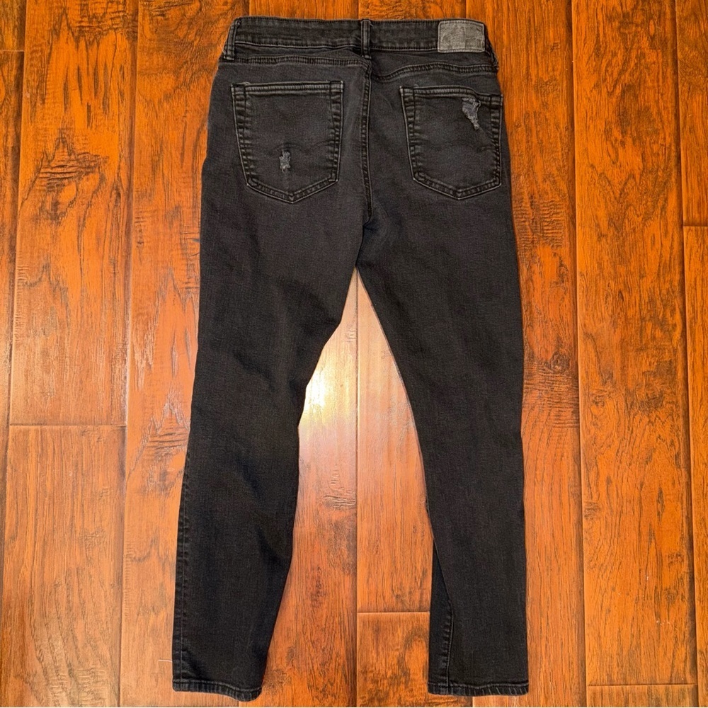 Men’s American Eagle Airflex Black Denim Jeans Size 31x30 - Picture 5 of 5